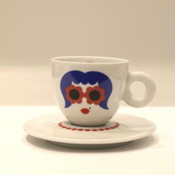 Illy Cappuccino Tasse "Sisters"